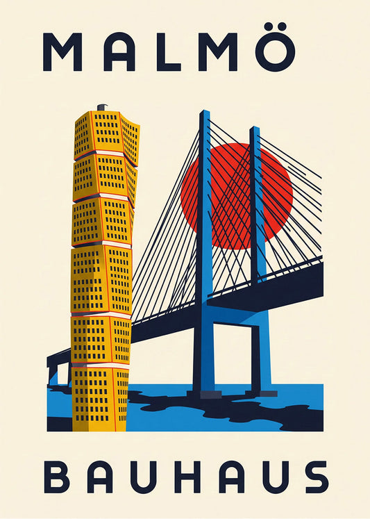 Cuadro Malmo Poster Bauhaus