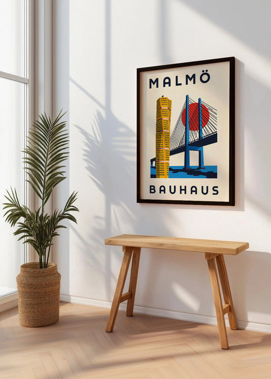 Cuadro Malmo Poster Bauhaus