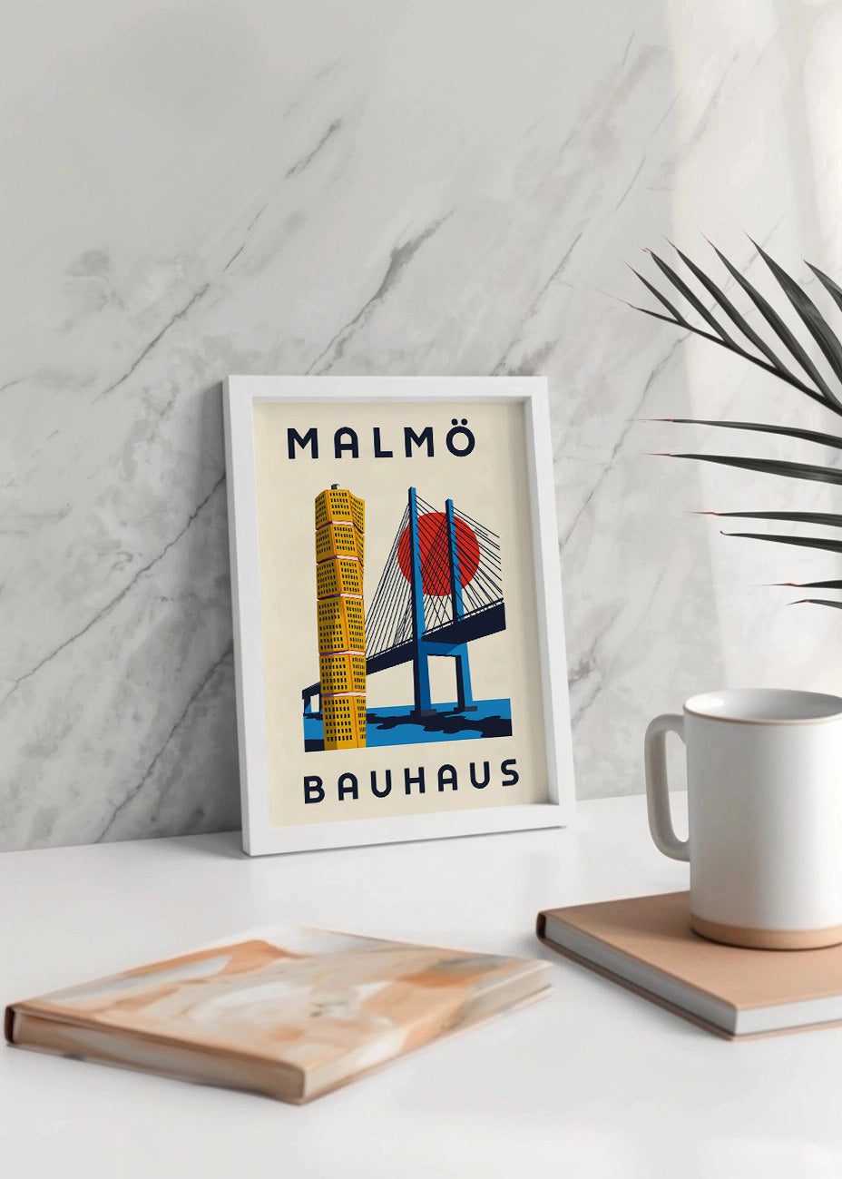 Cuadro Malmo Poster Bauhaus
