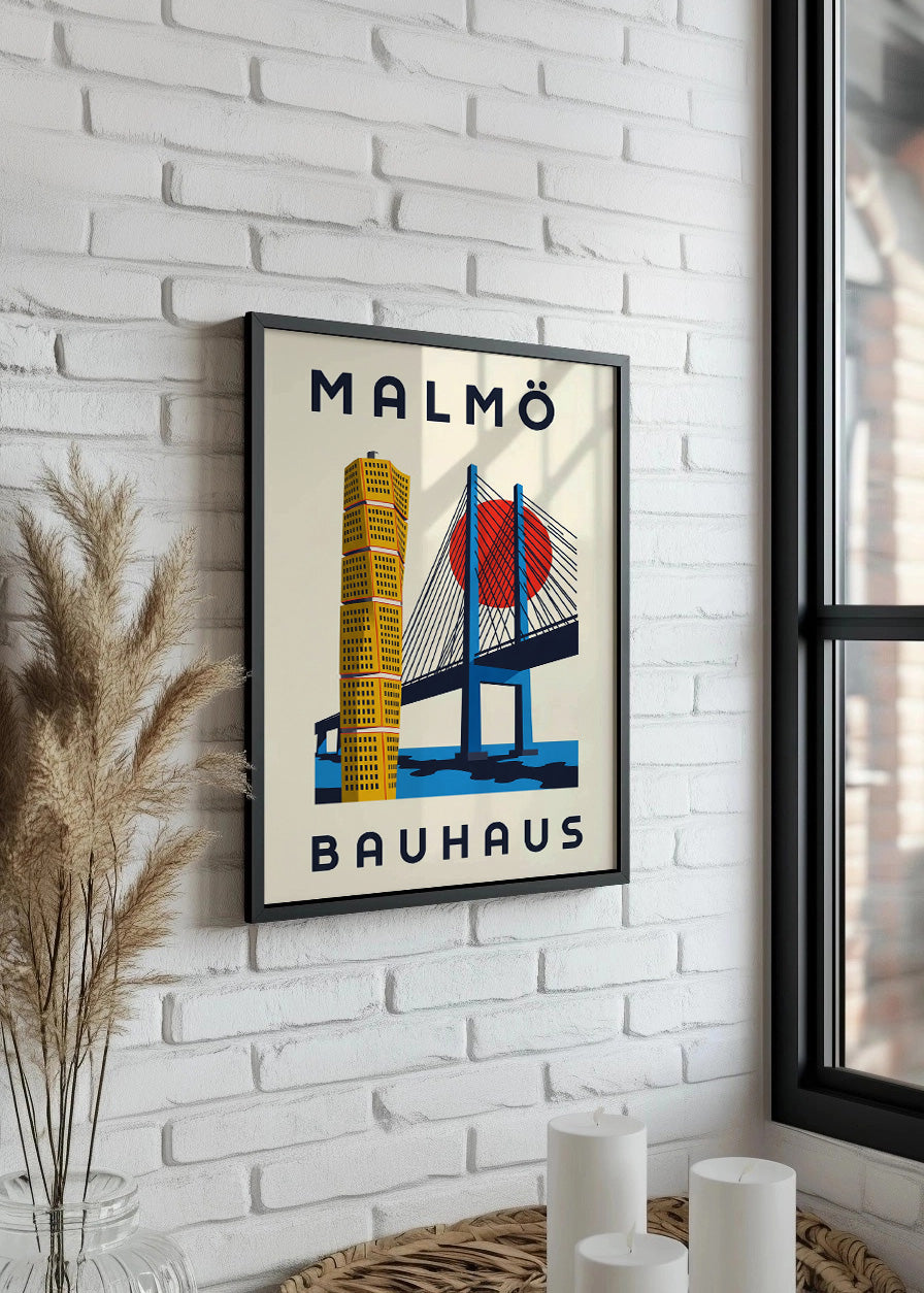 Cuadro Malmo Poster Bauhaus