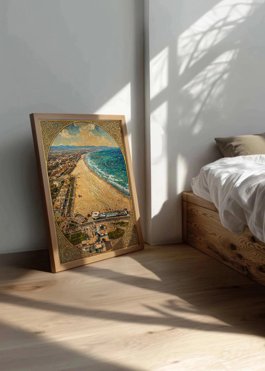 Cuadro Malvarrosa de Valencia - Klimt