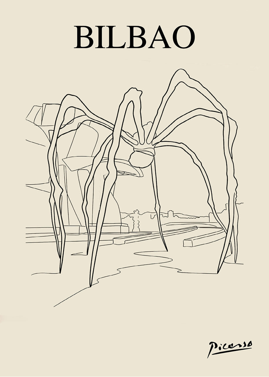 Araignée Maman Guggenheim style Picasso