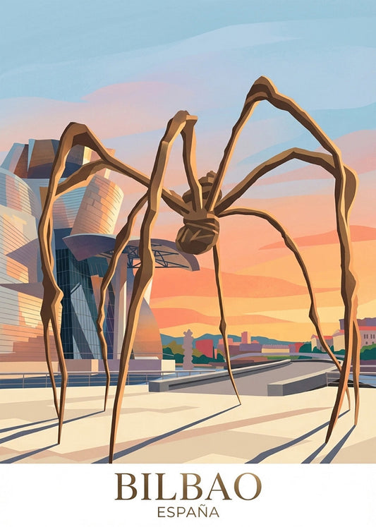 Cuadro Mamá Guggenheim - Pastel