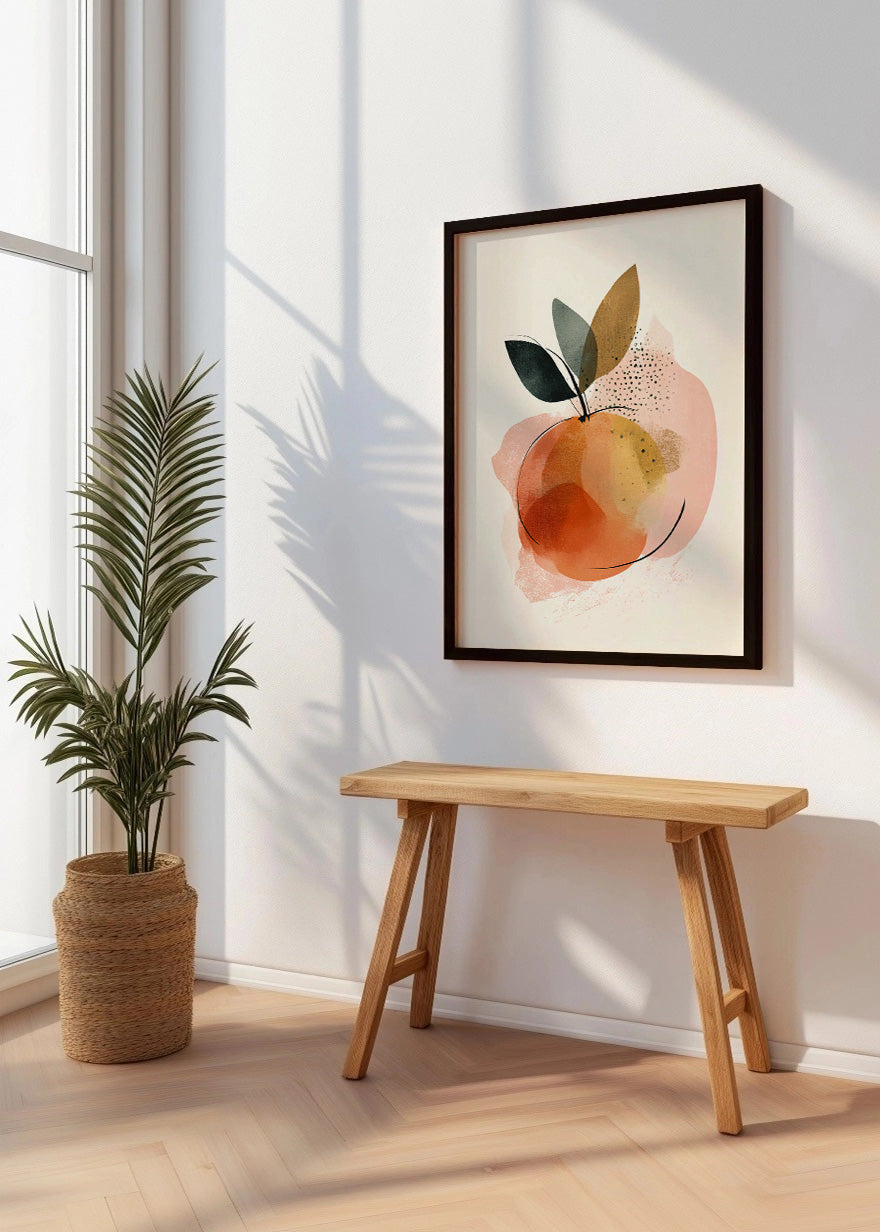 Cuadro Mandarina ilustración