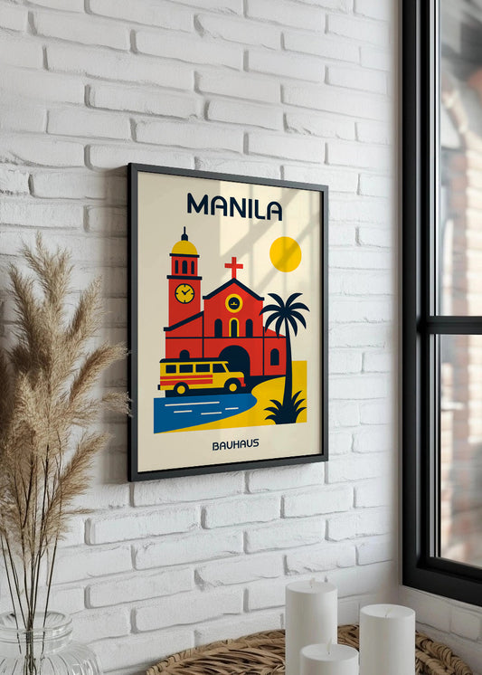 Cuadro Manila Poster Bauhaus