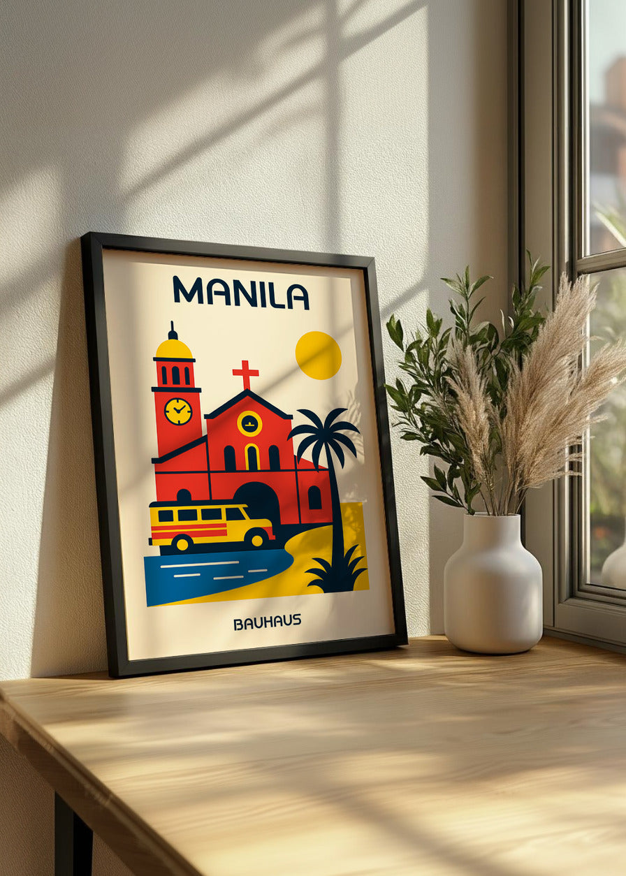 Cuadro Manila Poster Bauhaus