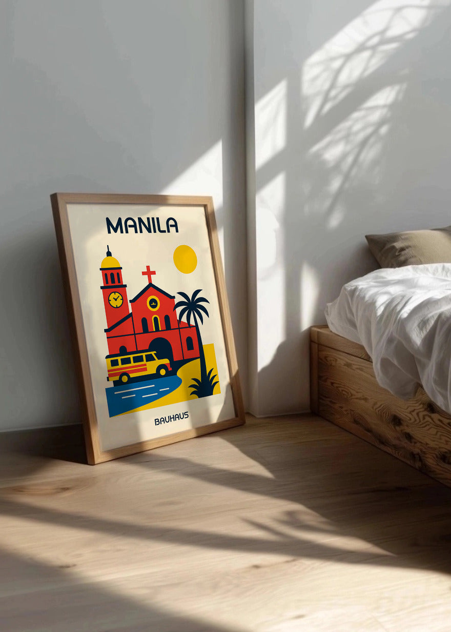Cuadro Manila Poster Bauhaus
