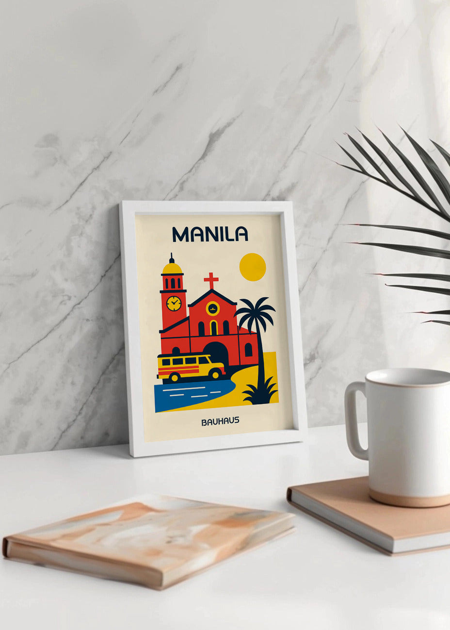 Cuadro Manila Poster Bauhaus