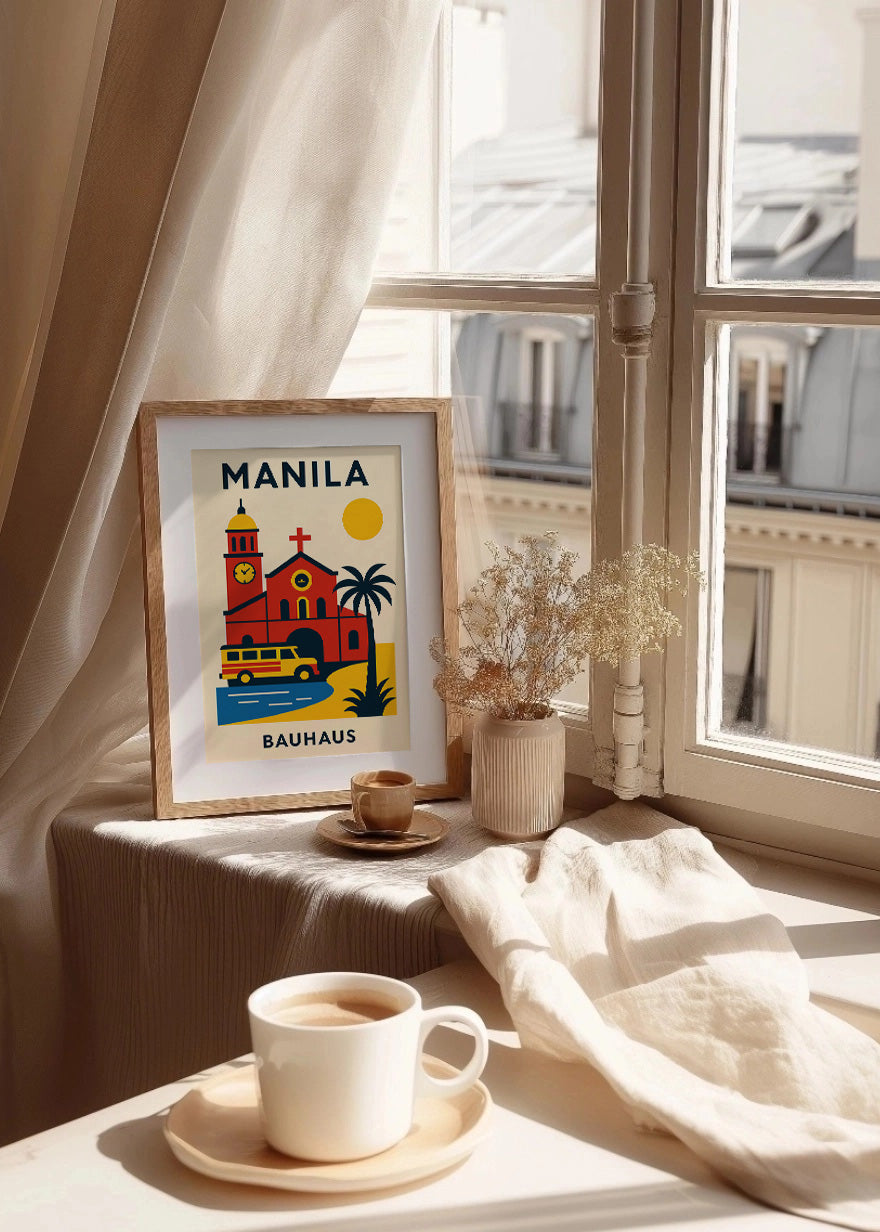 Cuadro Manila Poster Bauhaus