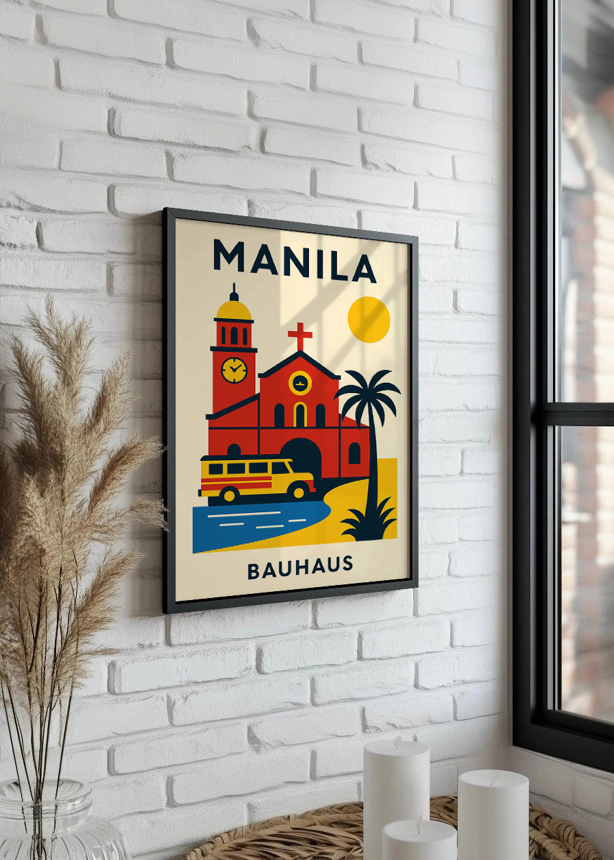 Cuadro Manila Poster Bauhaus