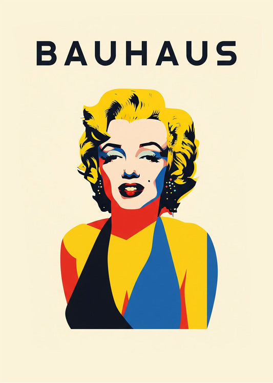 Cuadro Marilyn Monroe Bauhaus