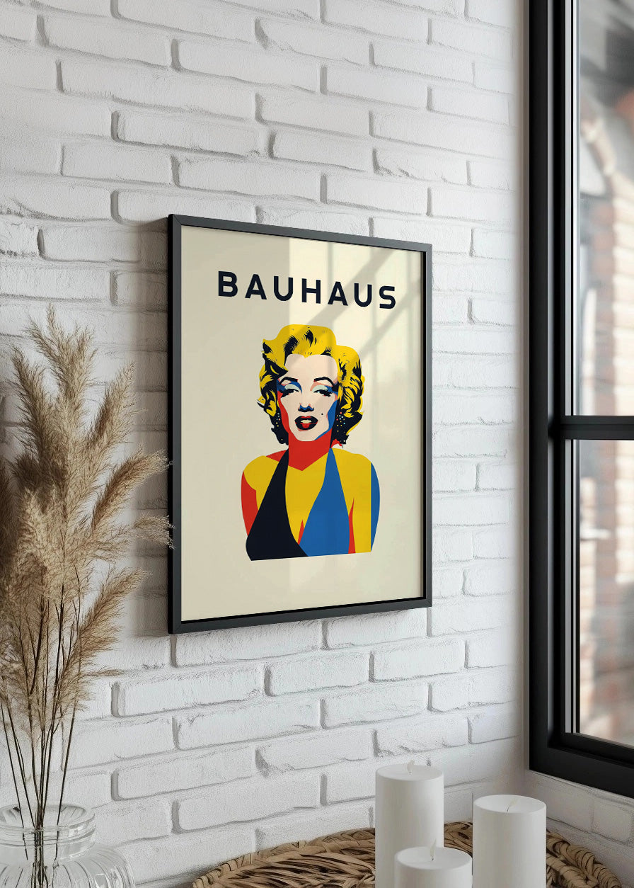 Cuadro Marilyn Monroe Bauhaus