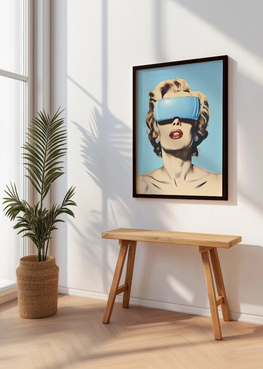 Cuadro Marilyn de realidas virtual