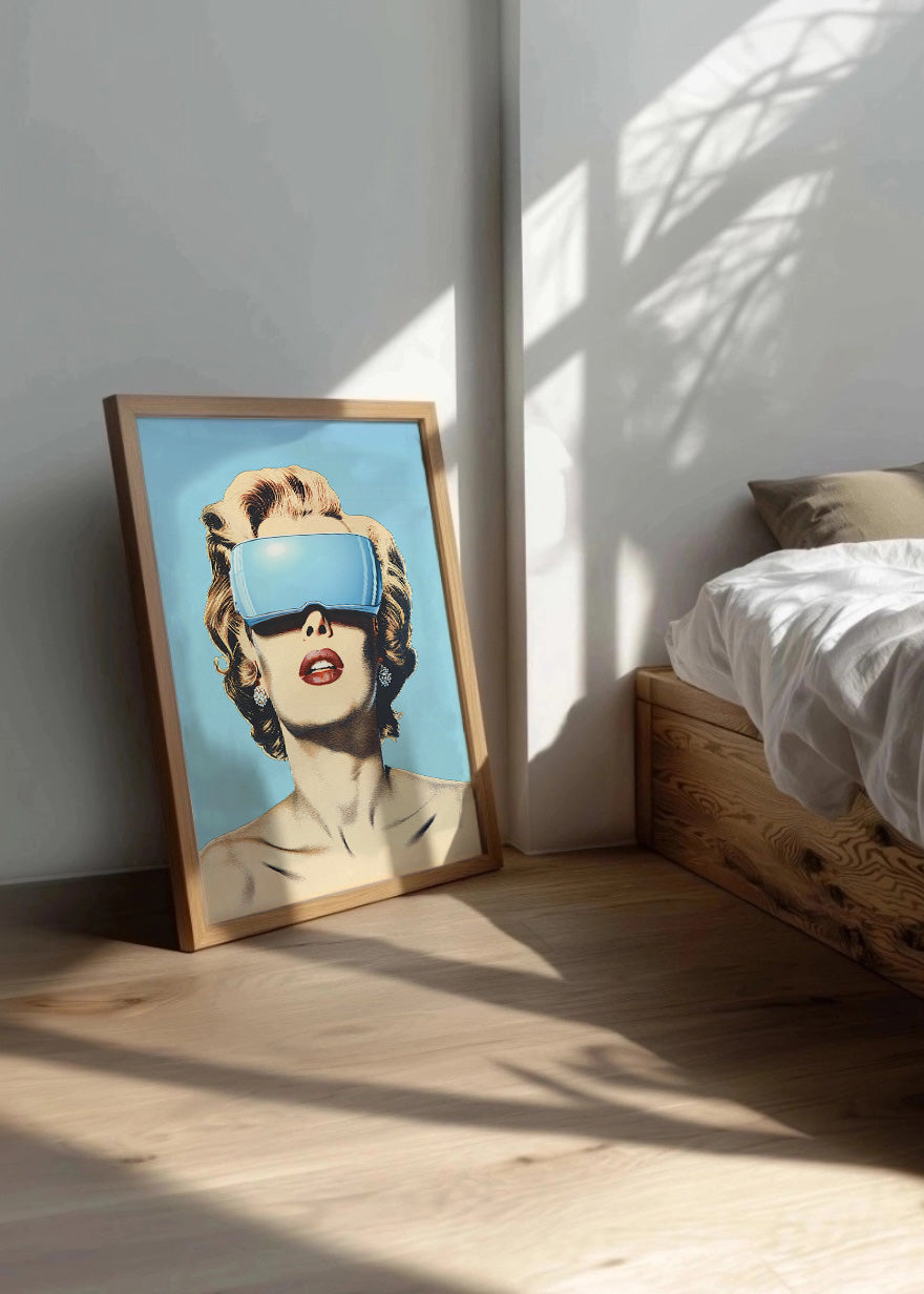Cuadro Marilyn de realidas virtual