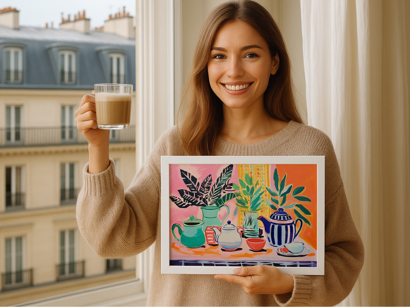 Cuadro de ​Chill Tea - Fine Artic