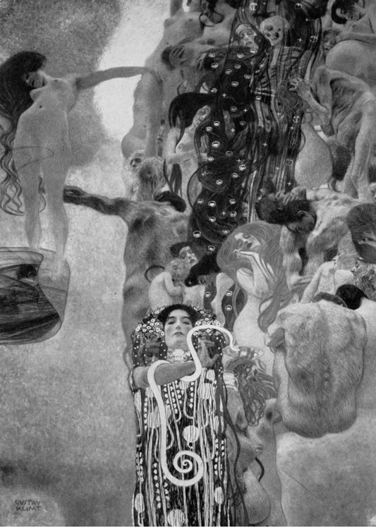 Cuadro Medicina (Gustav Klimt)