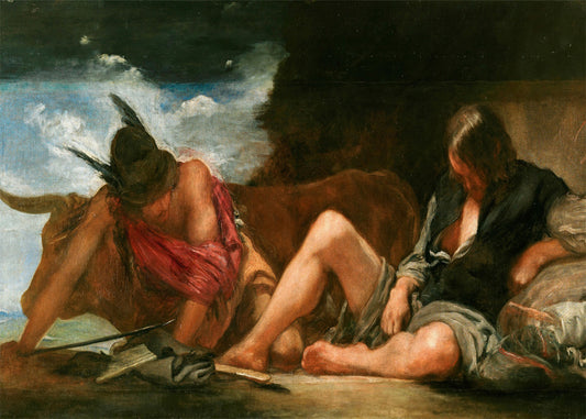 Cuadro ​Mercurio y Argos (Diego Velázquez)
