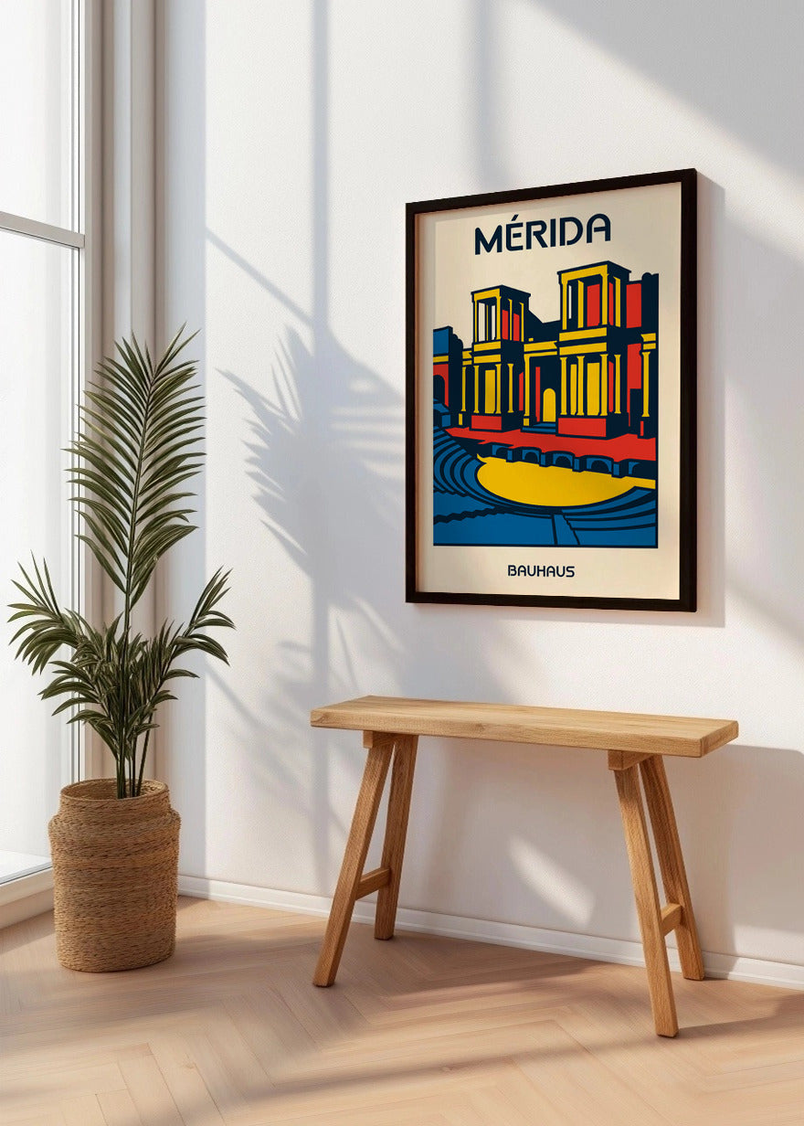 Cuadro Mérida Poster Bauhaus