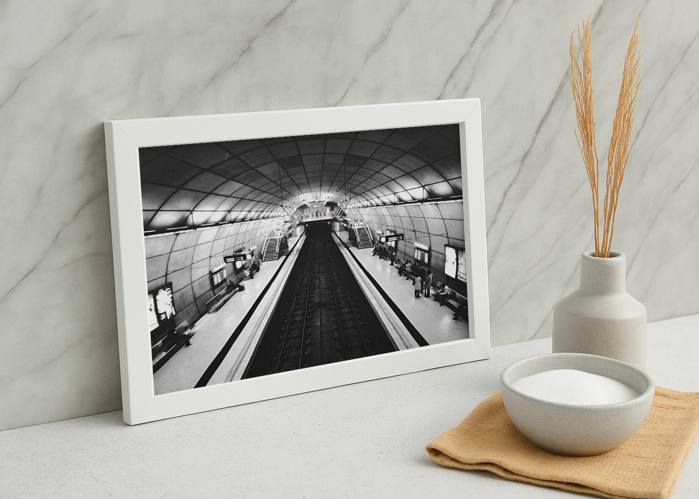 Cuadro ​Metro de Bilbao