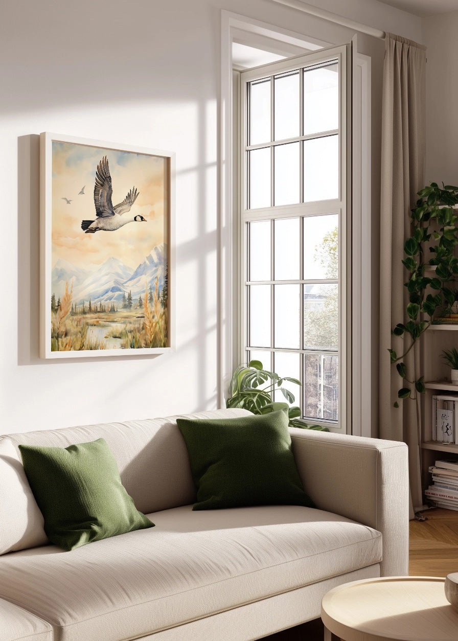 Cuadro ​Migración de aves