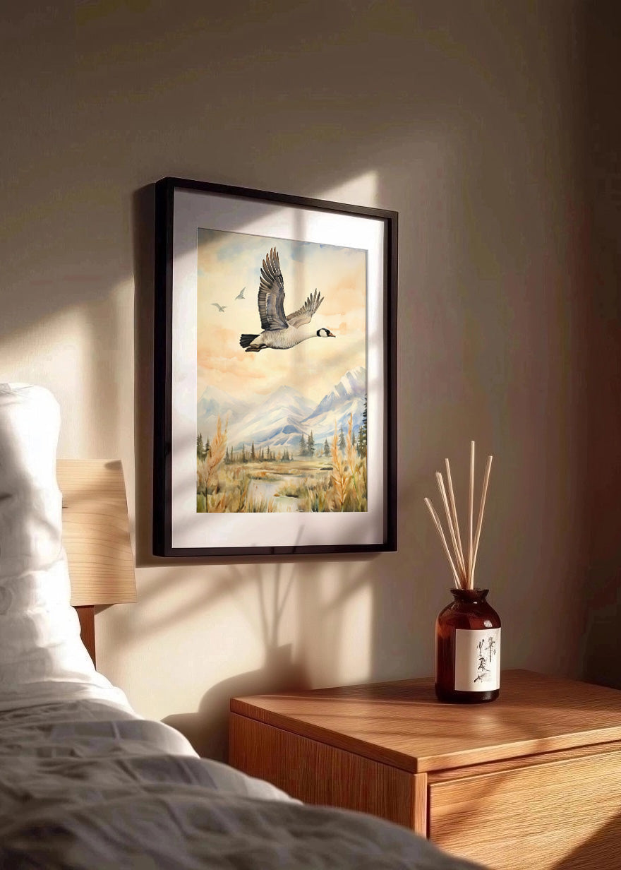 Cuadro ​Migración de aves