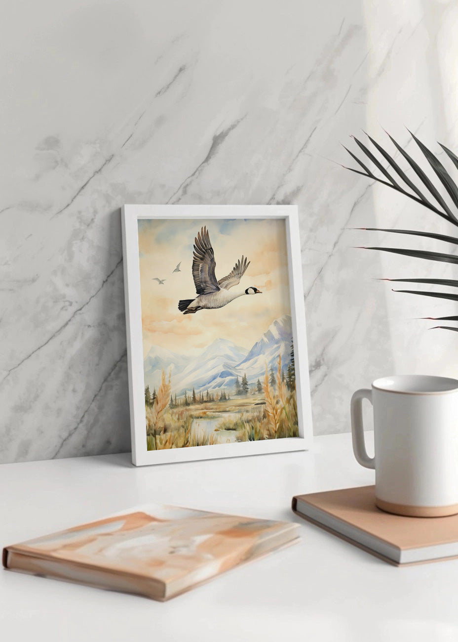 Cuadro ​Migración de aves