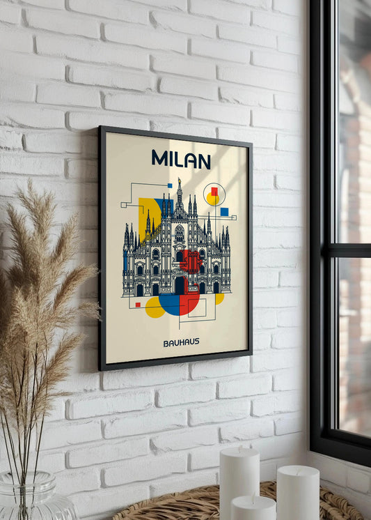 Cuadro Milan Poster Bauhaus