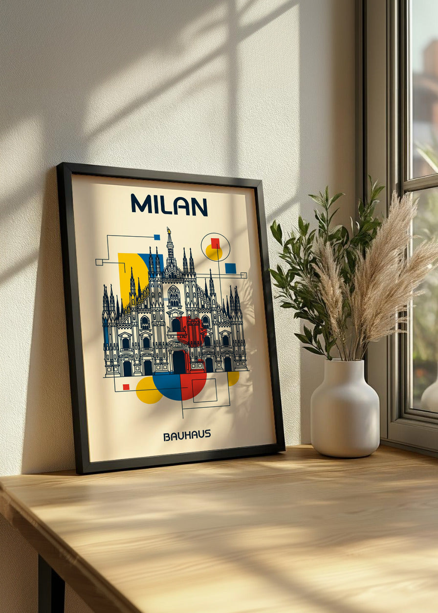 Cuadro Milan Poster Bauhaus