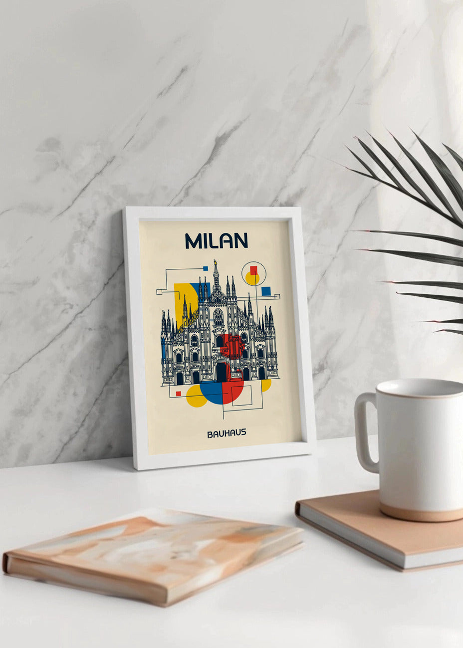 Cuadro Milan Poster Bauhaus