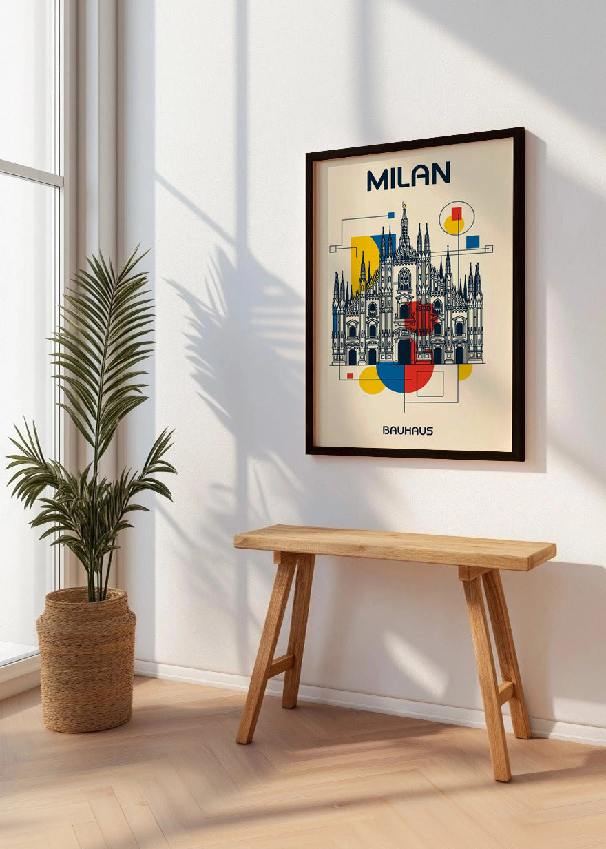 Cuadro Milan Poster Bauhaus