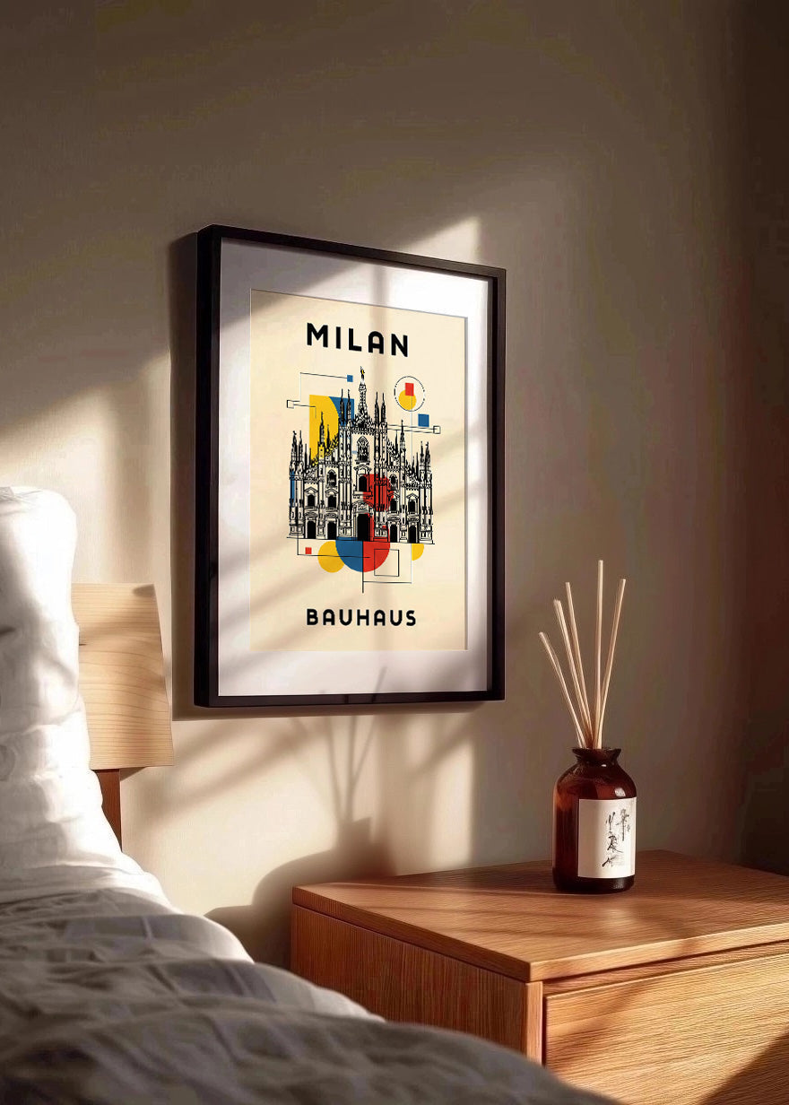 Cuadro Milan Poster Bauhaus