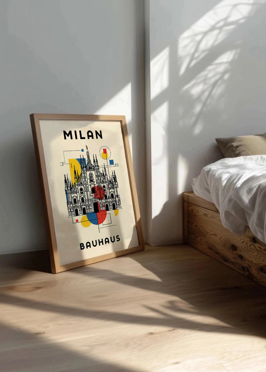 Cuadro Milan Poster Bauhaus