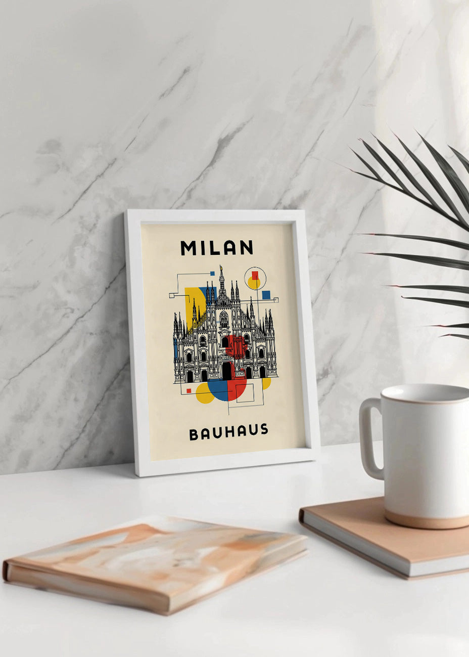 Cuadro Milan Poster Bauhaus