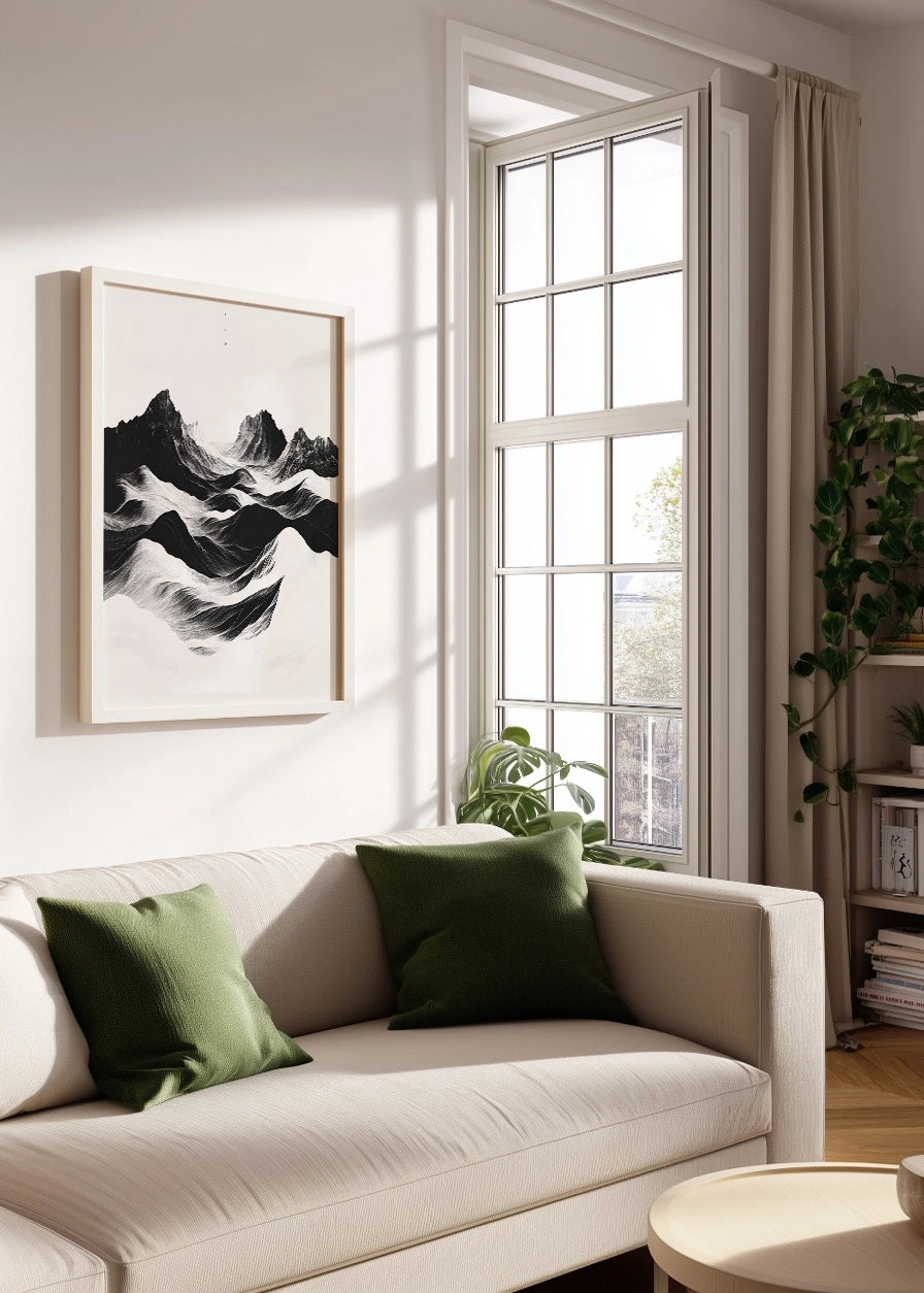 Cuadro ​Minimalismo montañoso