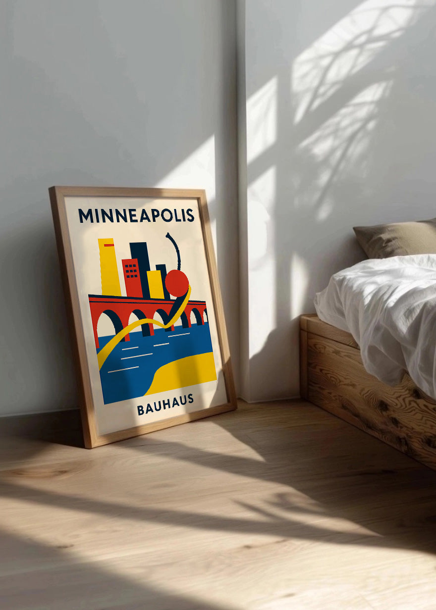 Cuadro Minneapolis Poster Bauhaus