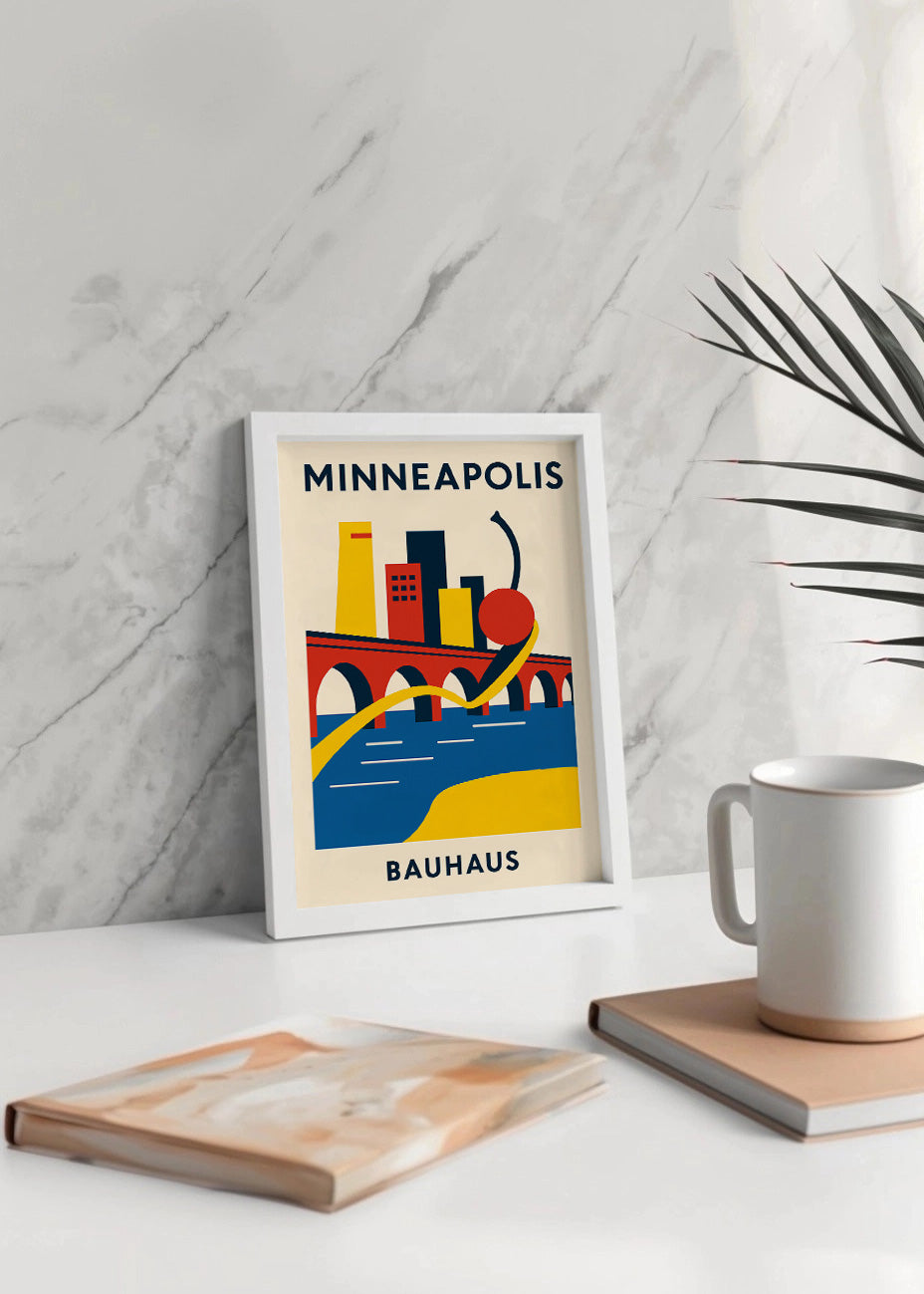 Cuadro Minneapolis Poster Bauhaus