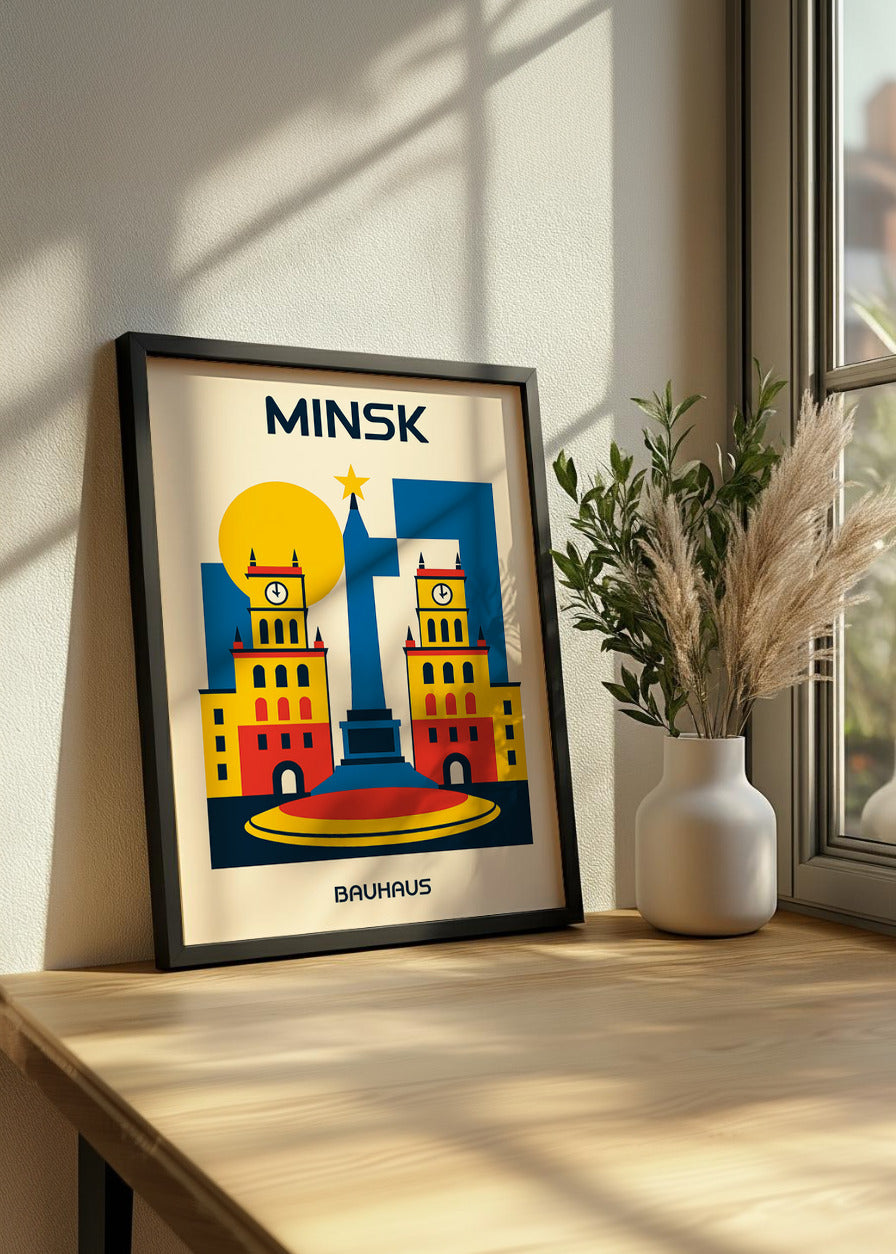 Cuadro Minsk Poster Bauhaus
