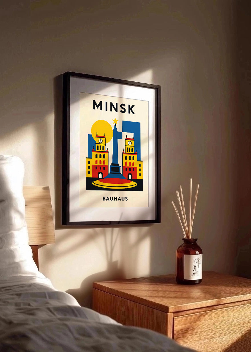 Cuadro Minsk Poster Bauhaus