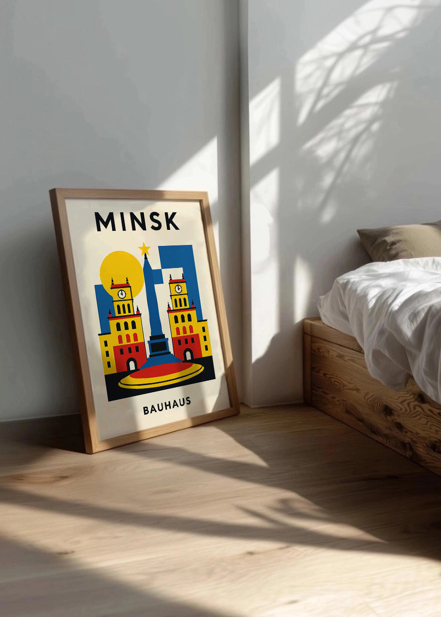 Cuadro Minsk Poster Bauhaus
