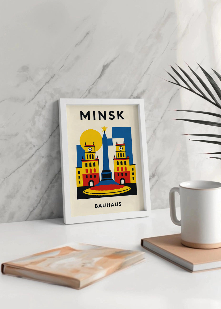 Cuadro Minsk Poster Bauhaus