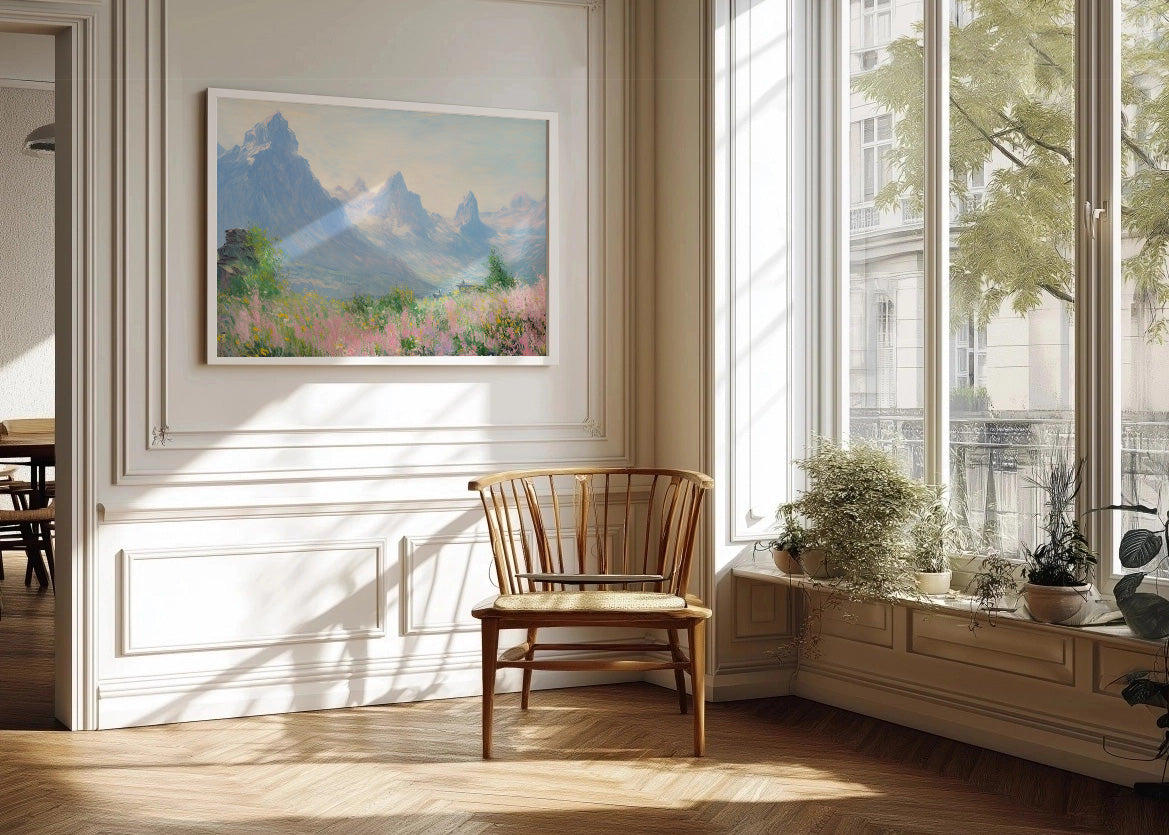 Cuadro ​Monet mountain