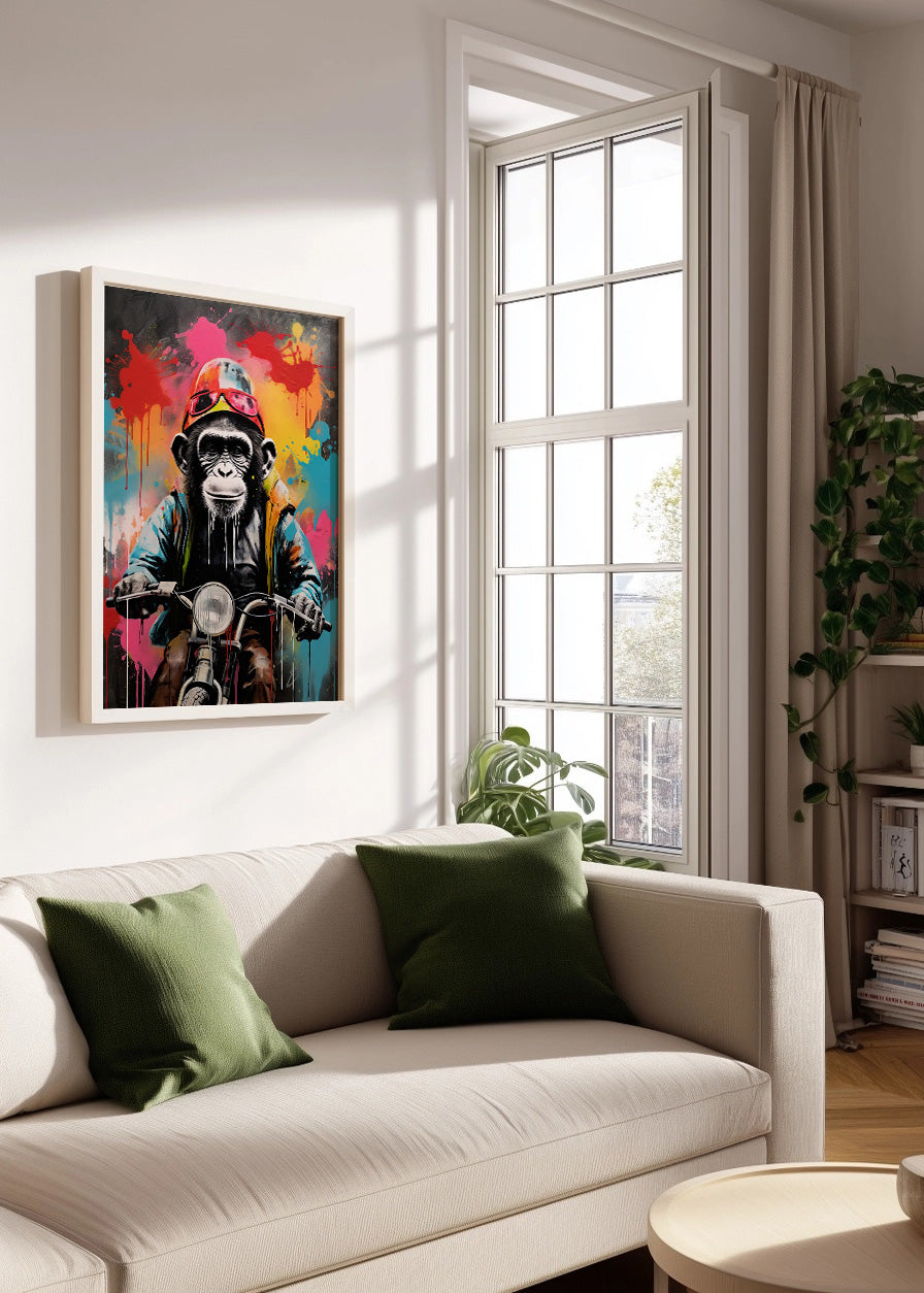 Cuadro ​Monotorista Punk