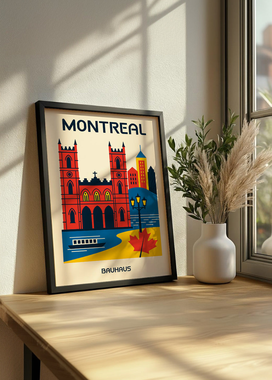 Cuadro Montreal Poster Bauhaus