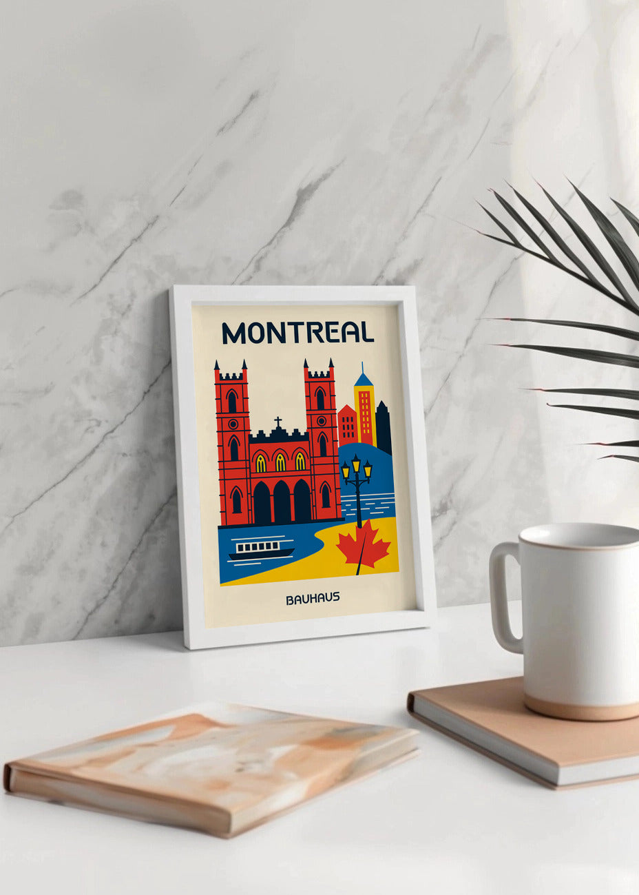 Cuadro Montreal Poster Bauhaus