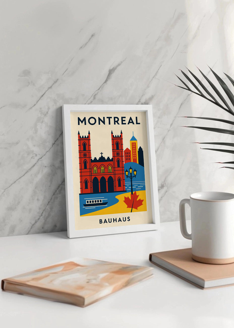 Cuadro Montreal Poster Bauhaus
