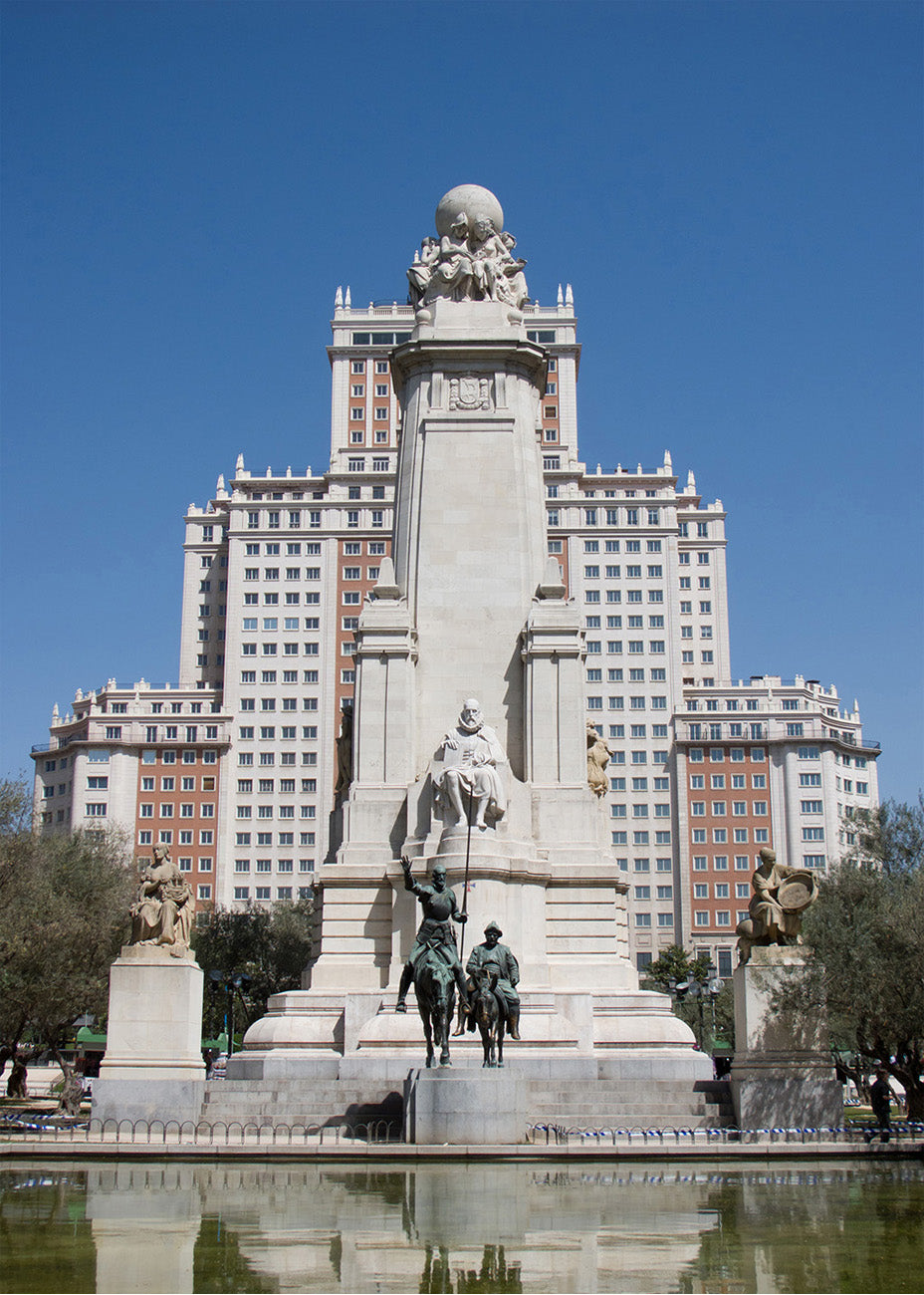 Cuadro Monumento a Miguel de Cervantes (Carlos Delgado, CC BY-SA 3.0)