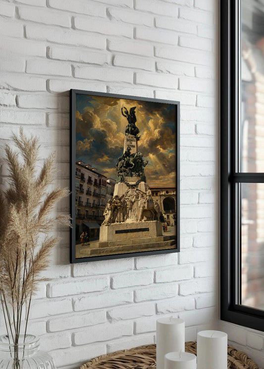Cuadro Monumento a la Batalla de Vitoria - Barroco