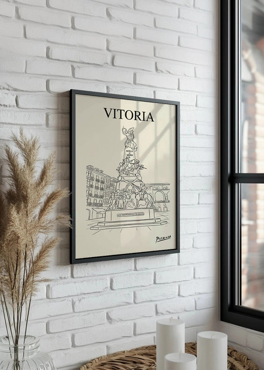 Monument to the Battle of Vitoria - Picasso style