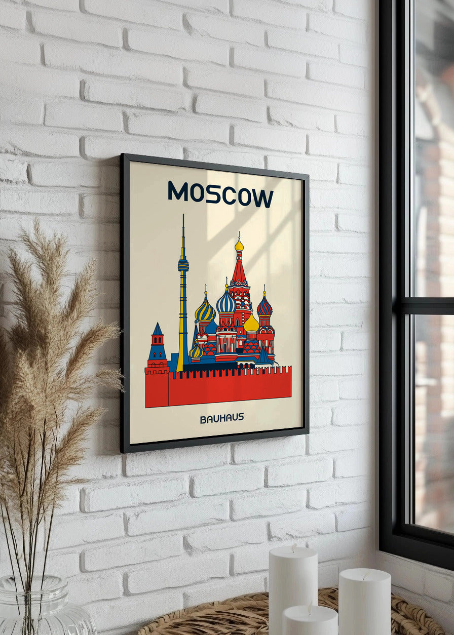 Cuadro Moscow Poster Bauhaus