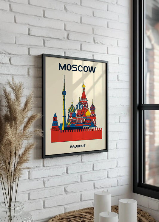 Cuadro Moscow Poster Bauhaus